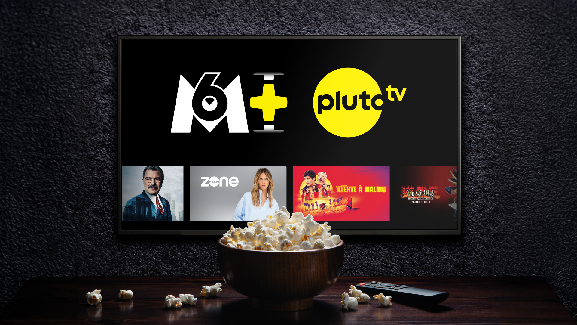 slide-M6+ and Pluto TV partner in France