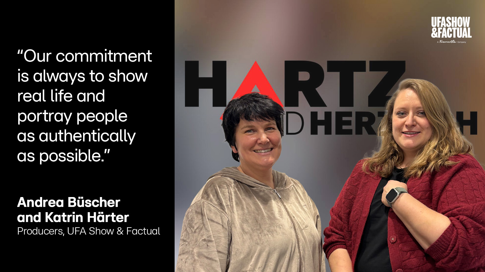 slide-An interview with <i>Hartz und Herzlich</i> producers Katrin Härter and Andrea Büscher