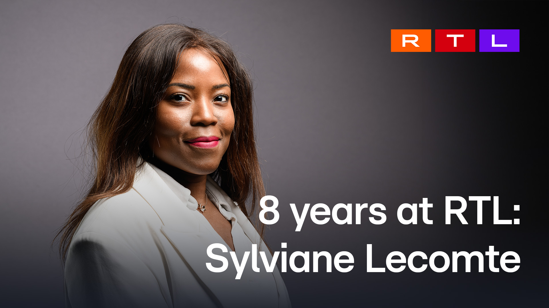 slide-8 years at RTL: Sylviane Lecomte